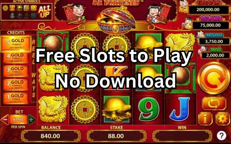 free slots to play no download